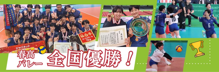 春高バレー全国優勝