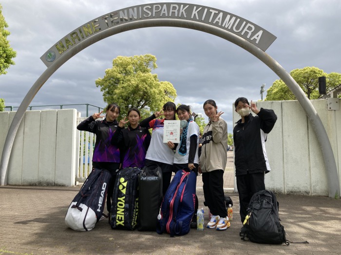 【テニス部】大阪高等学校春季テニス大会団体戦本戦出場！;