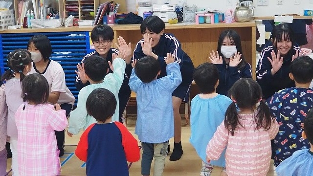 【中2・家庭科】保育体験;