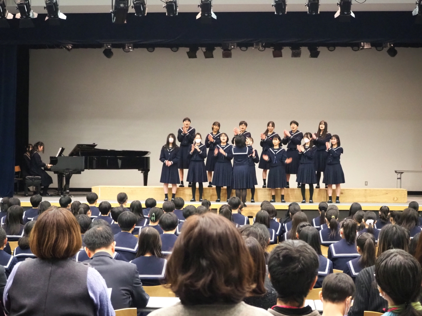 【中学】合唱コンクール;