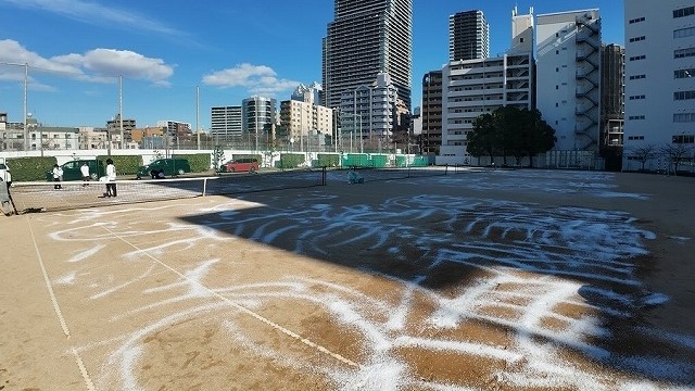 【硬式テニス部】冬休みの活動報告;