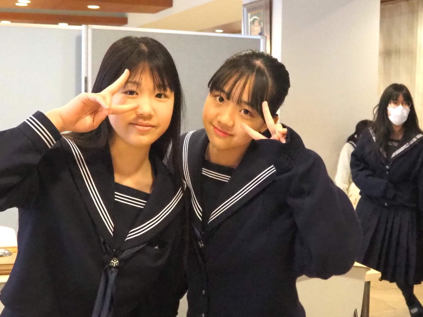 １月２２日（木）のお昼休み;